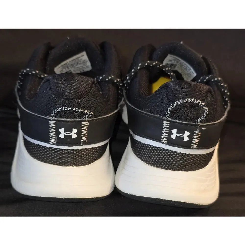 Under Armour Charged Breathe Womens Black Sz 8.5 Running Shoes 3022584-001 *READ